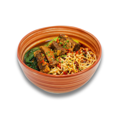 Mie Daging Sapi Pedas “Ma-La”