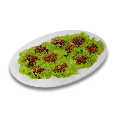 “Sang Choy Bow” Selada Tumis Daging Bebek