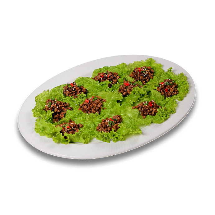 “Sang Choy Bow” Selada Tumis Daging Bebek